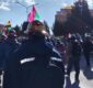 Mineros cooperativistas marchan desde El Alto hasta el centro de La Paz para exigir atención gubernamental