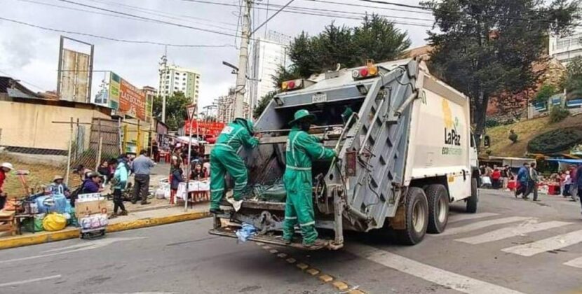 La Alcaldía de La Paz suspende temporalmente el servicio de recojo de basura por falta de combustible