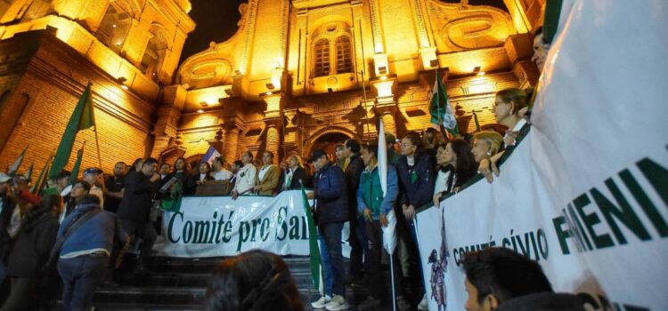 Líder cívico Stello Cochamanidis amenaza con desbloquear vías en Santa Cruz si el Gobierno no actúa